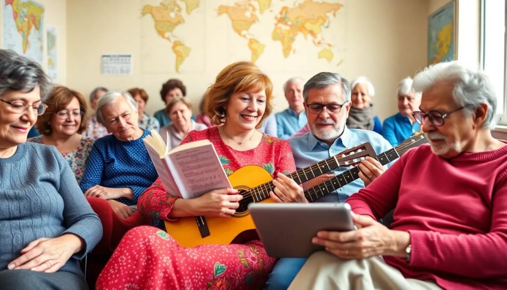 Aprender algo nuevo después de los 60: idiomas, música o tecnología