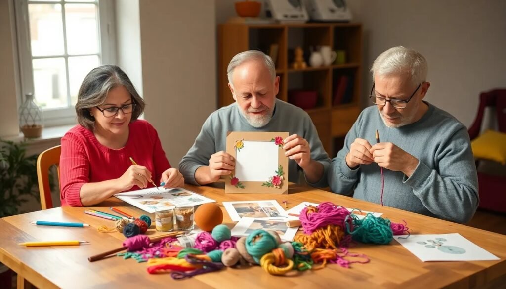 Manualidades fáciles para mayores: ideas para mantener la mente activa
