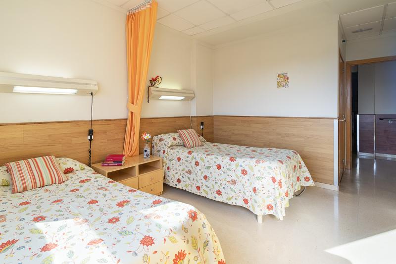 Habitación doble en Residencia Geriátrica Bon Repòs, Terrassa